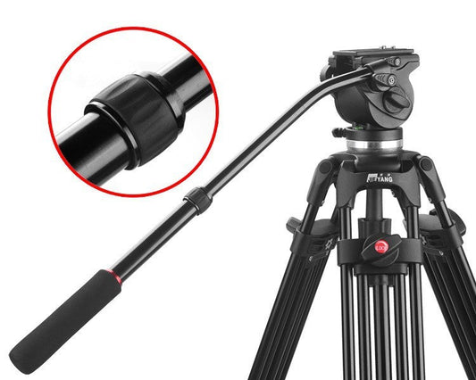 Jieyang JY-0508B 8KG Professional Fluid Head Camera Tripod