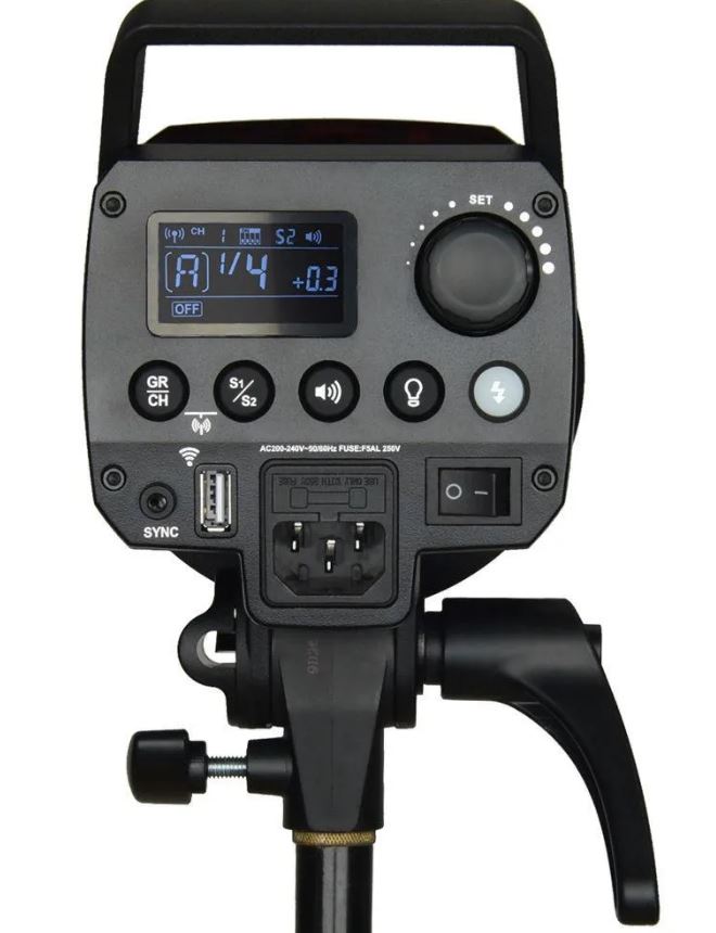 Godox MS200 2 x Monolight Kit (Bag included)