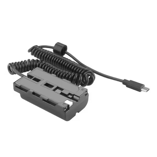KingMa TC-NPF570 NP-F570 USB-C Replacement Dummy Battery Adapter
