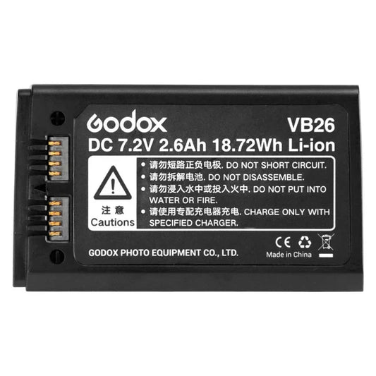 Godox VB26 Lithium Battery for Godox V1 Godox V860III & V850III