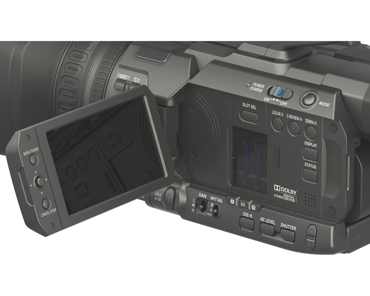 Used: Sony NEX-VG30 Camcorder with 18-200mm f/3.5-6.3 Power Zoom Lens