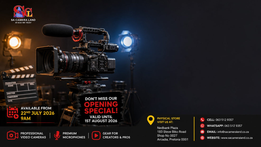 Best Cameras for Weddings & Events in South Africa