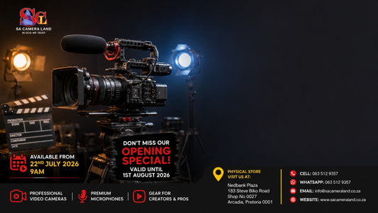 Best Cameras for Weddings & Events in South Africa