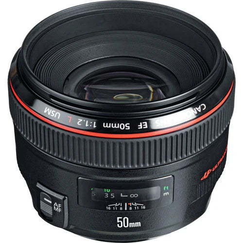 Canon EF 50mm f/1.2 L USM Lens (Used)
