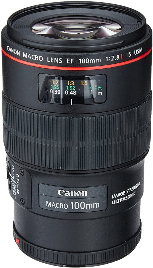 Canon EF 100mm f/2.8L IS USM Macro Lens for Canon (Used)