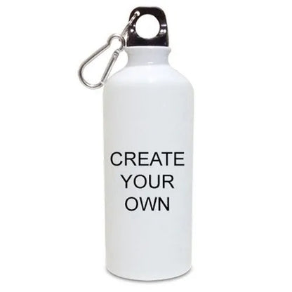 White Plain 650ml Printable Sublimation Water Bottle/Flask