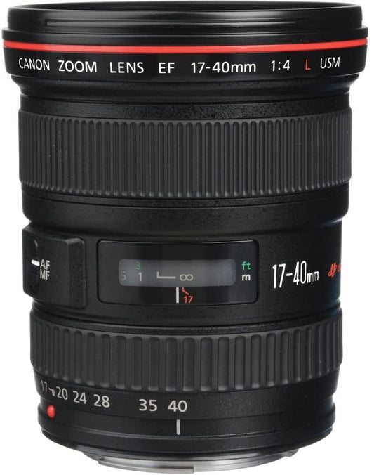 Canon EF 17-40mm f/4L USM Ultra Wide Angle Zoom Lens (Used)