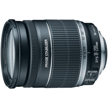 Canon EF-S 18-200mm f/3.5-5.6 IS Standard Zoom Lens (Used)