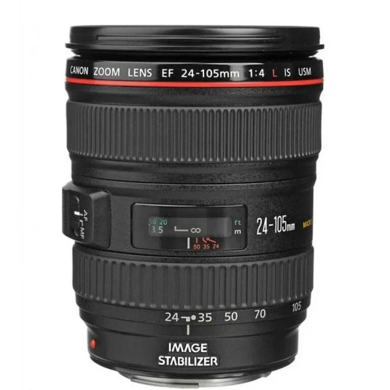 Canon EF 24–105mm f/4L IS USM Lens (Used)