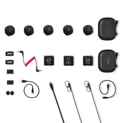 Rode Wireless PRO 2-Person Clip-On Wireless Microphone System with Lavaliers