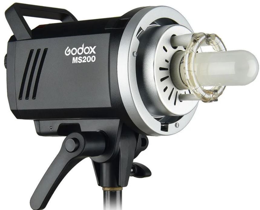 Godox MS200 2 x Monolight Kit (Bag included)