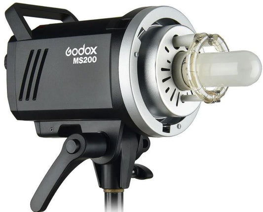 Godox MS200 2 x Monolight Kit (Bag included)