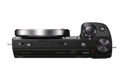 Used: Sony Alpha NEX-5R 16 MP  with 16-50mm Zoom Lens