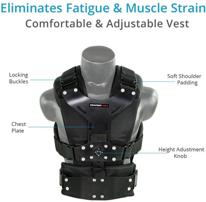 FLYCAM Comfort Stabilizing Arm & Vest for Flycam 5000/3000/DSLR Camera Video Stabilizer