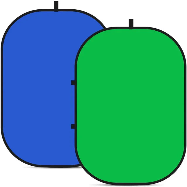 Green & Blue 150x200cm Folding Collapsible Backdrop