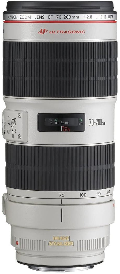 Used: Canon EF 70-200mm f/2.8L IS II Telephoto Zoom Lens USM