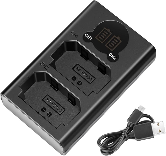 USB Dual Charger for Sony FZ100