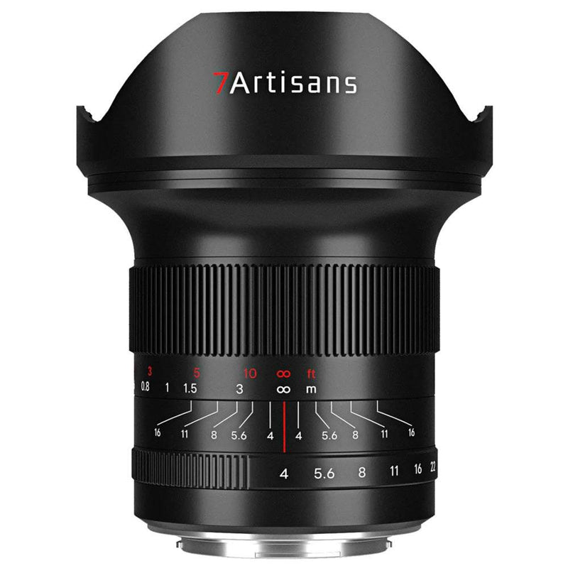 7Artisans 15mm F4 Full Frame Manual Fixed Focus Lens for Sony E-mount