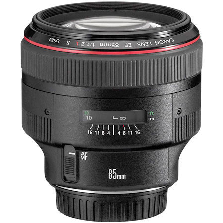Canon EF 85mm f/1.2 L II USM Lens (Used)
