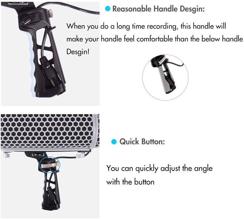 Micolive Microphone Windshield Blimp Windscreen