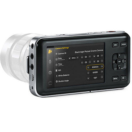 Blackmagic Pocket Cinema Camera (Used) - Side View