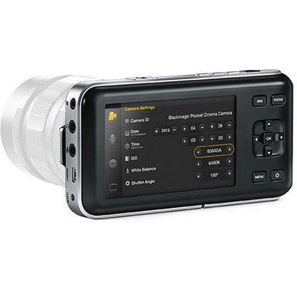 Blackmagic Pocket Cinema Camera (Used) - Side View