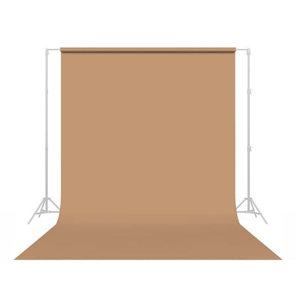 3X6M PVC Vinyl Studio Backdrop Brown with black backing