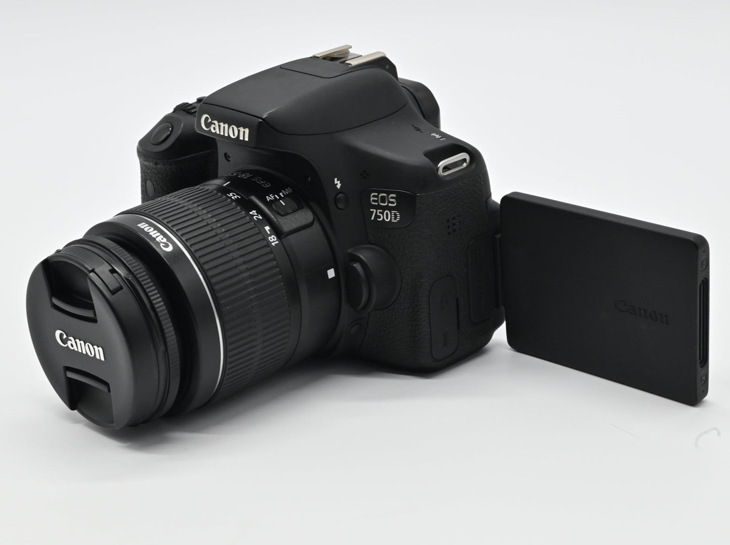 Canon 750D with 18-55mm lens