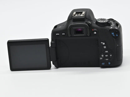 Canon 750D with 18-55mm lens