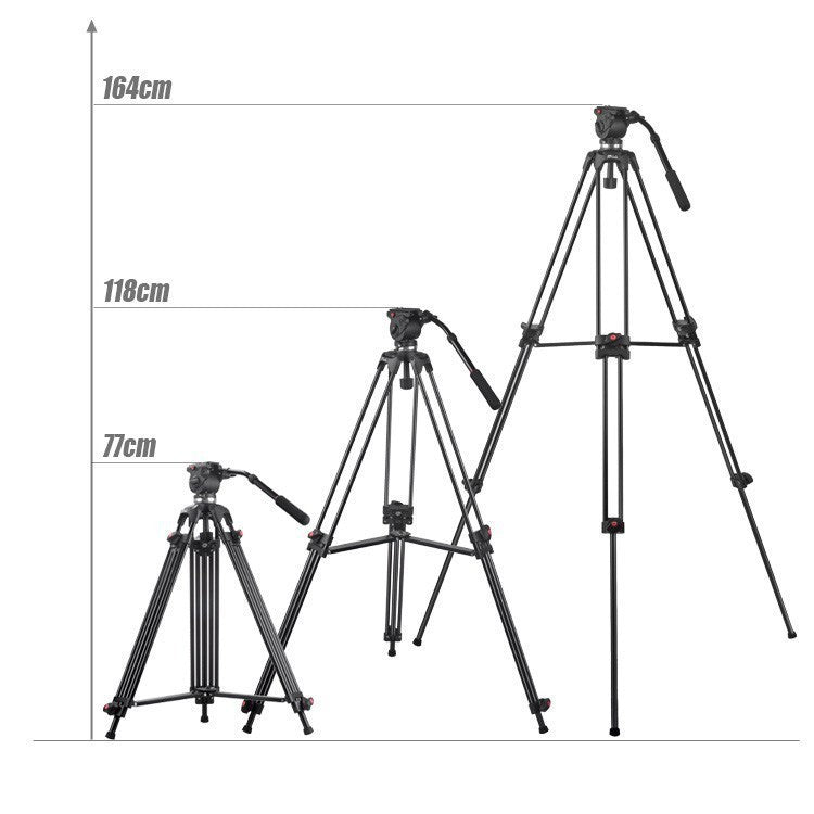 Jieyang JY-0508B 8KG Professional Fluid Head Camera Tripod