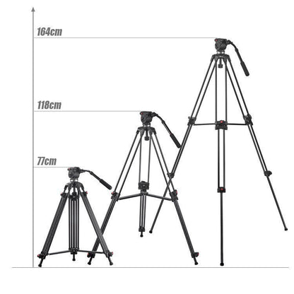 Jieyang JY-0508B 8KG Professional Fluid Head Camera Tripod