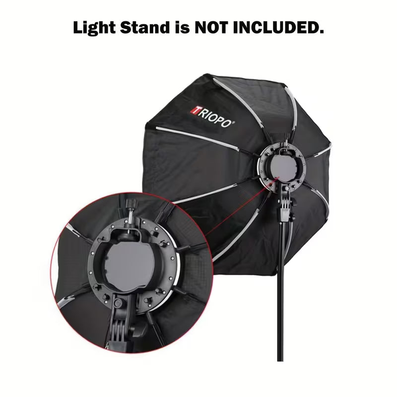 TRIOPO kX-90cm Speedlite Flash Octagon Parabolic Softbox Diffuser