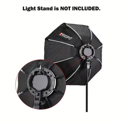 TRIOPO kX-90cm Speedlite Flash Octagon Parabolic Softbox Diffuser