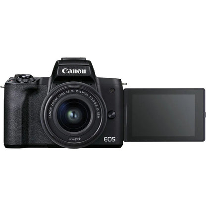 Canon EOS M50 Mark II + 15-45mm – Mirrorless Camera kit