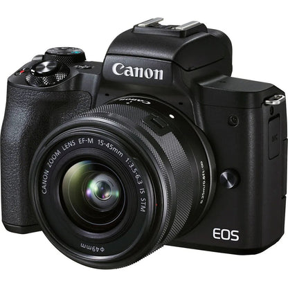 Canon EOS M50 Mark II + 15-45mm – Mirrorless Camera kit