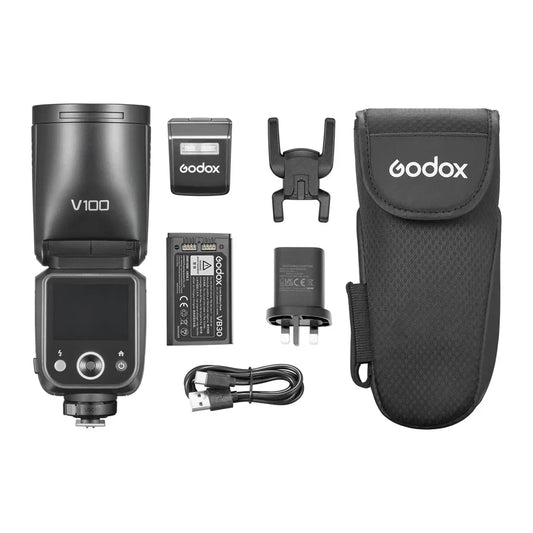 V100 100Ws Round-Head TTL Speedlite Flash