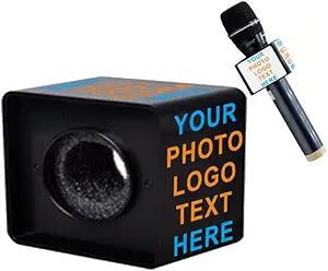 MICROPHONE FLAG/MIC CUBE (square)