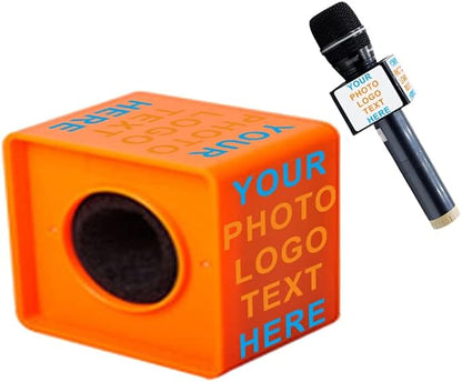 MICROPHONE FLAG/MIC CUBE (square)