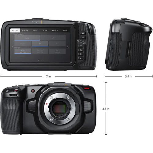 Blackmagic Pocket Cinema Camera 4K with 14-42mm Lens