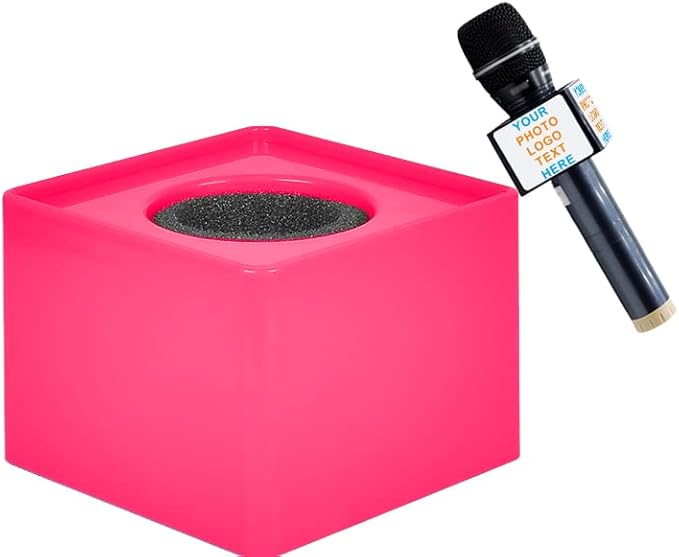 MICROPHONE FLAG/MIC CUBE (square)