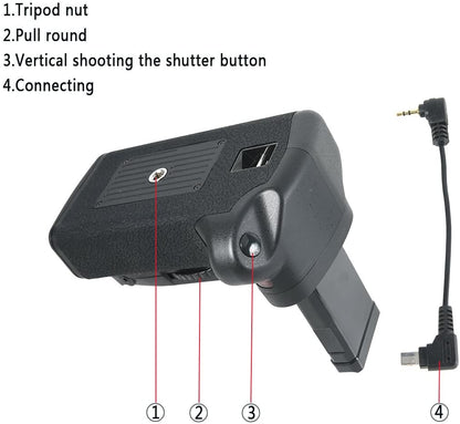 Battery Grip for Nikon D3100/D3200/D3300/D5300 SLR Digital Camera with remote control