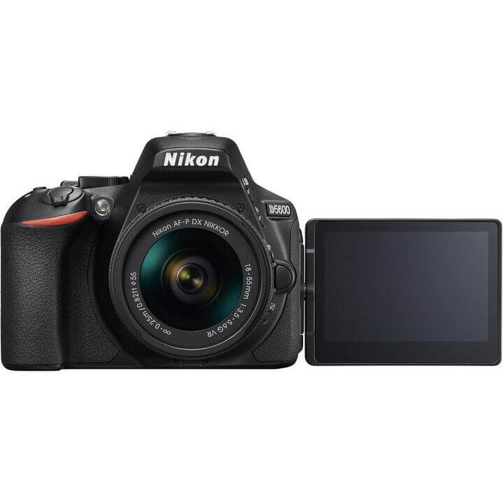 Nikon D5600 with 18-55mm lens