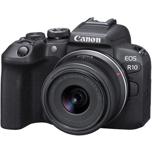 Canon EOS R10 with RF-S 18-45mm IS STM Lens Mirrorless Camera Kit