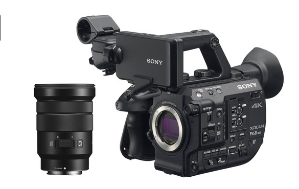Sony PXW-FS5M2 4K XDCAM Super 35 Kit with 18=200mm Zoom Lens