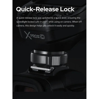 Godox XProII-S 2.4GHz TTL Wireless Flash Trigger for Sony