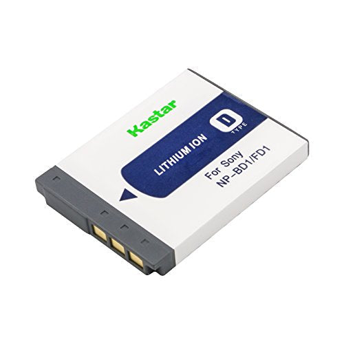 Kastar Battery pack for  Sony NP FD1, NP BD1, NPFD1, NPBD1 INFOLITHIUM D Serie
