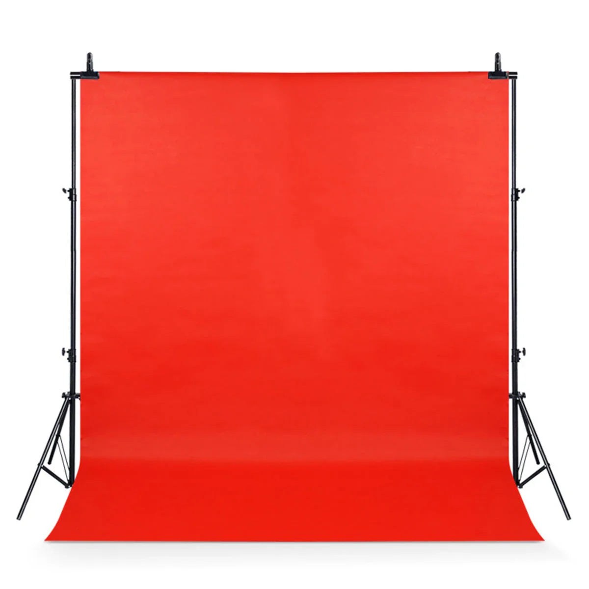 Professional 3mX6m photography Backdrop Red Screen (with stands)