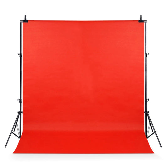 3X6M PVC Vinyl Studio Backdrop Red with black backing