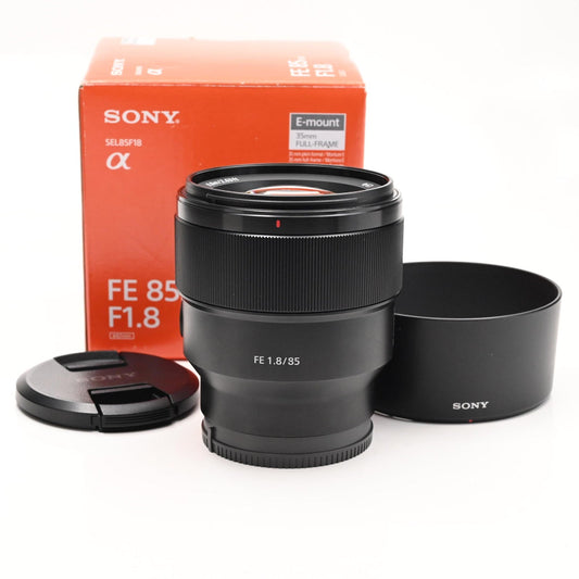 Sony FE 85mm F1.8 E-mount Portrait Lens SEL85F18