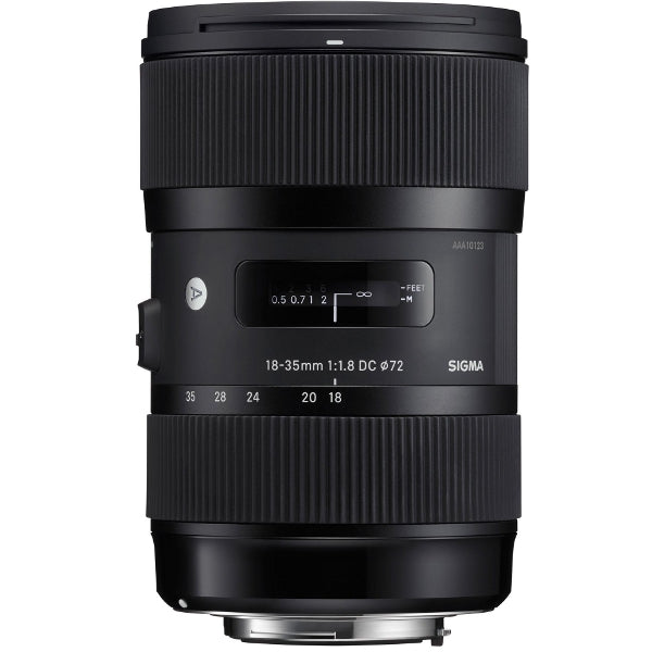 Sigma 18-35mm f/1.8 DC HSM Art Lens Canon EF (Used) - Front View